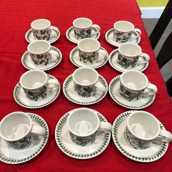 The Botanic Garden cup and saucer - Picture 3 of 12